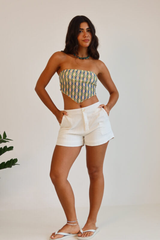 Short Elis Soft Off White