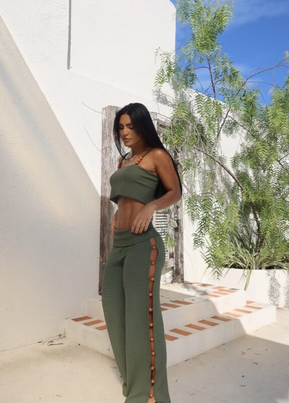 Cropped Clarice Crôco